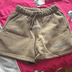 Essentials girls Tan Shorts